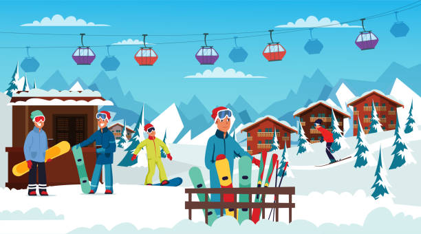 Ski Rails Vector 290+ Snowboard Rail Stock Photos, Pictures & Royalty-Free Images - iStock