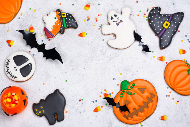 istock Cookies for Halloween party 1183795146