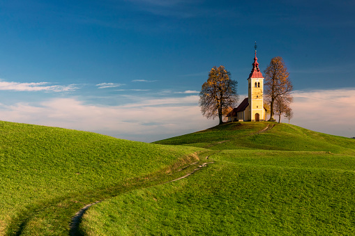 Slovenia, Church, Autumn, Domodossola, Balkans