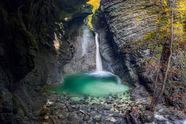 Europe, Slovenia, Soča River, Valley