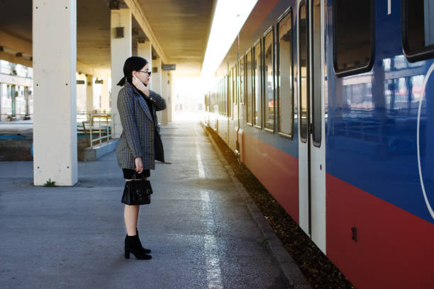 istock Girlon railway station 1183811061
