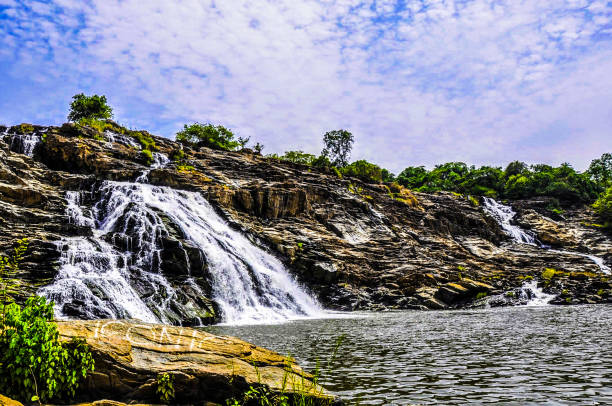 cascada de gurara - nigeria abuja africa rock fotografías e imágenes de stock