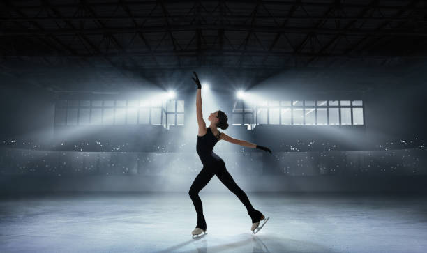 patinaje artístico. - patinaje artístico fotografías e imágenes de stock