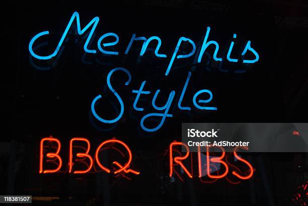 Memphis Tennessee - Fotografie stock e altre immagini di Memphis - Tennessee - Memphis - Tennessee, Barbecue - Cibo, Segnale