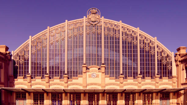 istock Franca Raily Station from Barcelona on dawn 1183817181