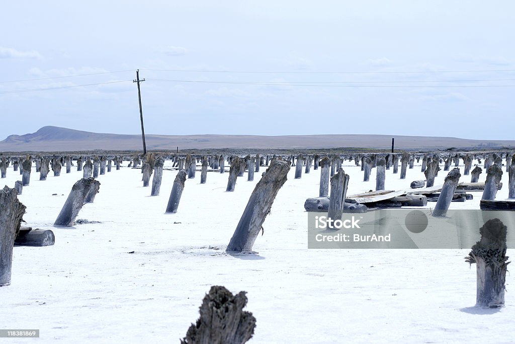 Salzige See lake - Lizenzfrei Bach Stock-Foto