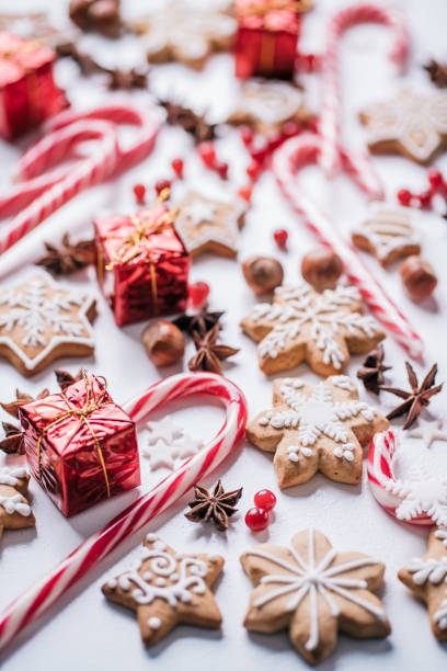 istock Christmas scene. Holiday greeting card design 1183828758