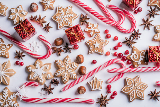 istock Christmas scene. Holiday greeting card design 1183828799