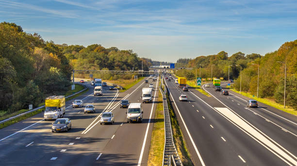 istock Afternoon Traffic seen from Above 1183830033
