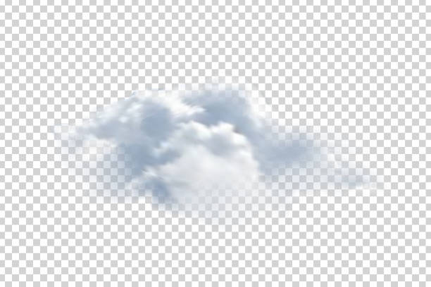 Vector realistic isolated cloud for template decoration and mockup covering on the transparent background. Concept of storm and sky. Vector realistic isolated cloud for template decoration and mockup covering on the transparent background. Concept of storm and sky. cirrus storm cloud cumulus cloud stratus stock illustrations