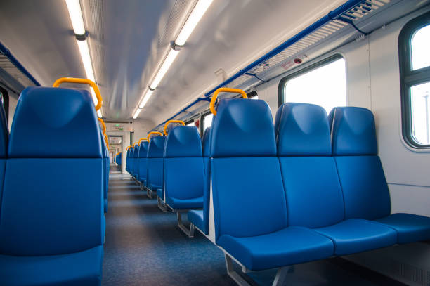 istock Inside the suburban electric train 1183836238