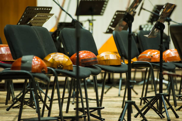 istock The stage is ready for the orchestra 1183836273