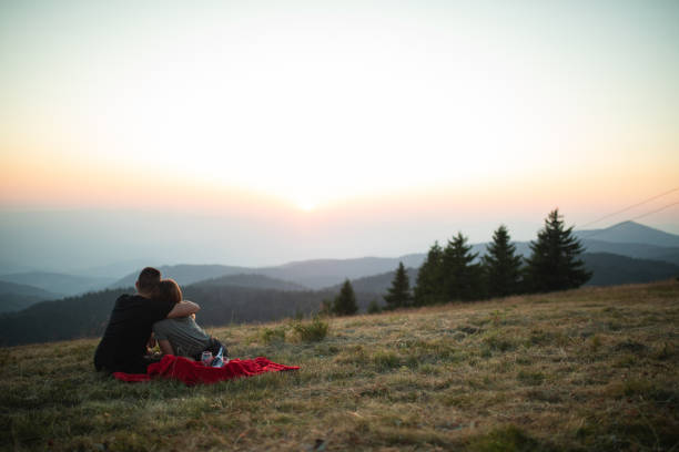 istock Couple enjoying the view 1183836493