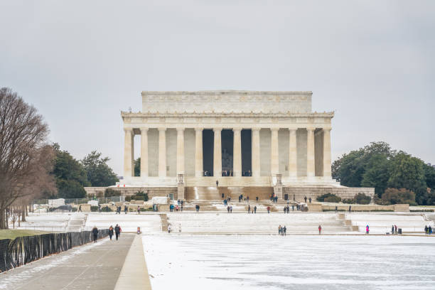 istock Lincoln memorial at winter, Washington DC 1183840143