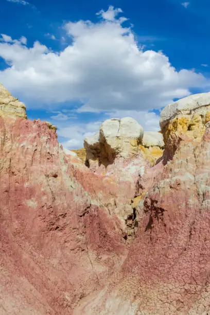 Photo of Colorful Geological Rock Formations in Calhan, Colorado