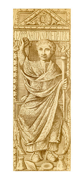 istock Ancient Portrait of Boethius, circa 510 AD 118384775