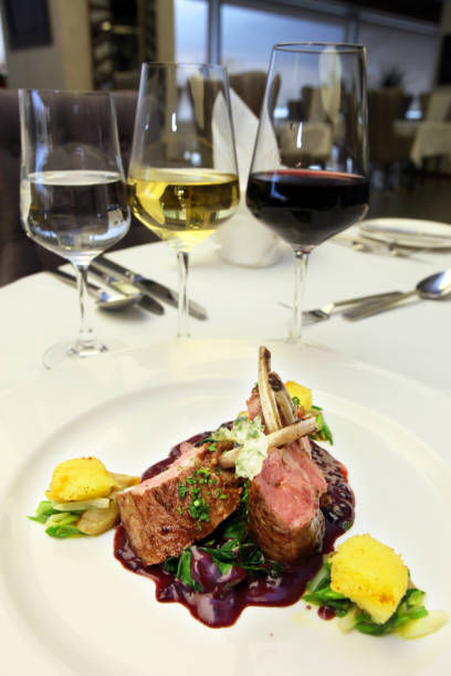 istock Cutlets with sauce and wines 1183848899