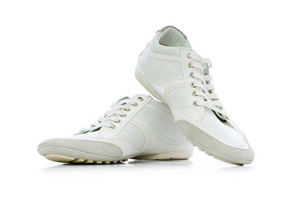 istock Short shoes isolated on the white background 118385855