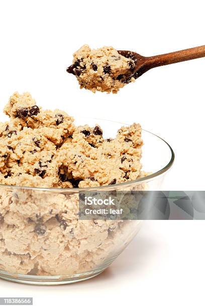 Cookie Dough Bowl Stock Photo - Download Image Now - Dough, Chocolate Chip Cookie, Cookie