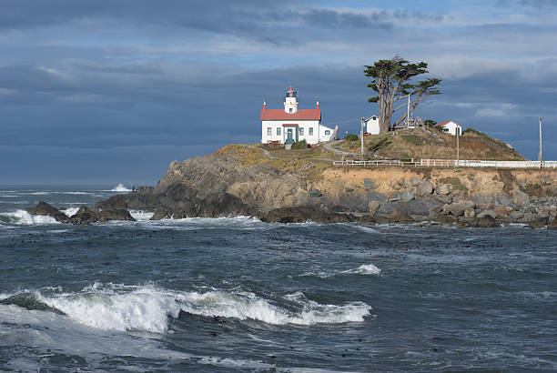 istock Dangerous Fishing at Battery Point Lighthouse 118388434