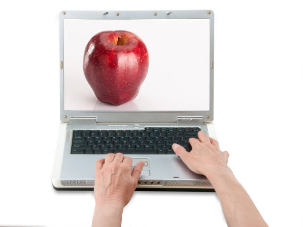 istock Internet Healthy search Food Info Apples 1183885618