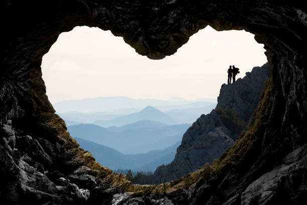 istock climber couples exploring mystical places together 1183896285