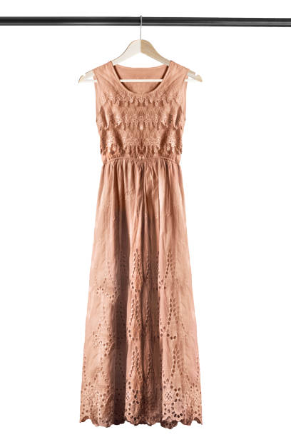 istock Dress on hanger isolated 1183900256