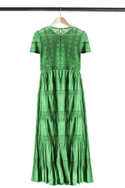 istock Dress on hanger isolated 1183900278