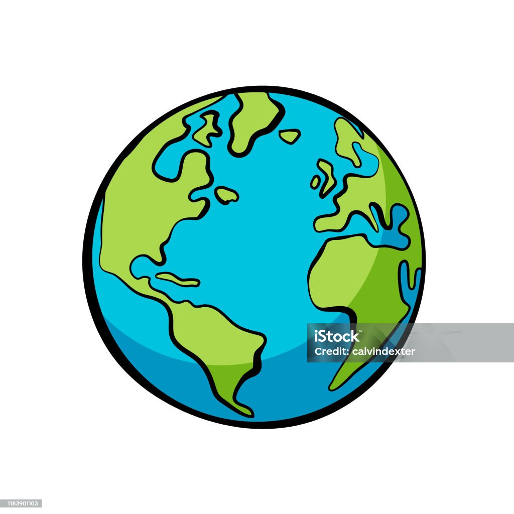 Ilustración de Ilustración De La Tierra Dibujos Animados Línea Arte Estilo Colores Audaces y más Vectores Libres de Derechos de Globo terráqueo - iStock Ilustración de Ilustración De La Tierra Dibujos Animados Línea Arte Estilo Colores Audaces y más Vectores Libres de Derechos de Globo terráqueo - iStock