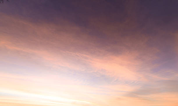 istock Aerial view dramatic sunset and sunrise sky nature background with white clouds 1183920180