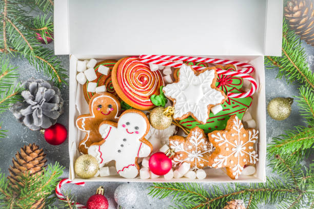 istock Christmas gingerbread cookies 1183921202