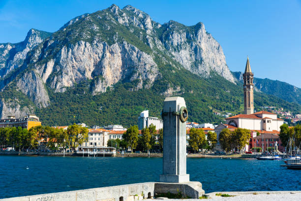 istock Lecco on Lake Como, Italy 1183928538