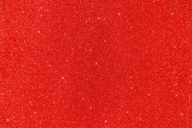 istock Glitter glow Shiny festive red background texture 1183928899