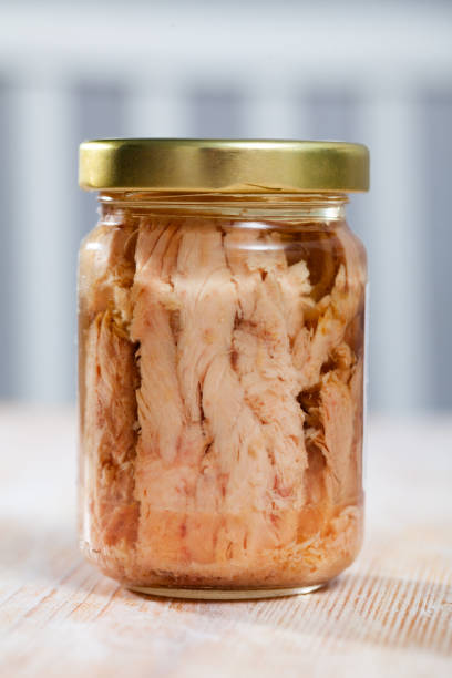 istock Glass jar with preserved bonito 1183931470