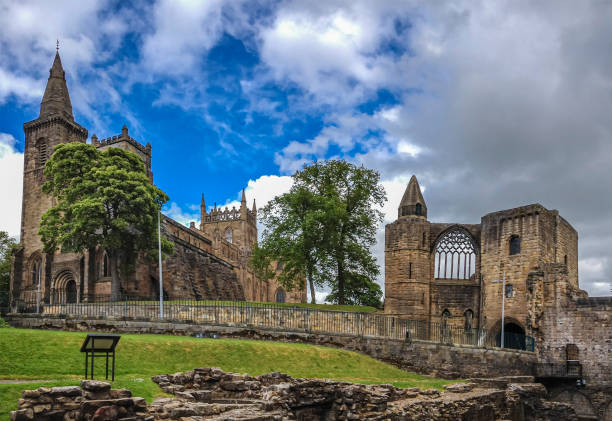 Dunfermline Abbey, Scotland stock photo