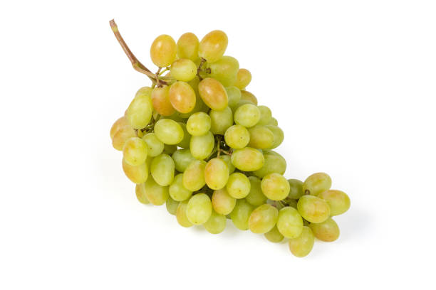 istock Sultana grape cluster on a white background 1183936158