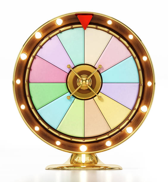 generisches preisrad - roulette roulette wheel wheel isolated stock-fotos und bilder