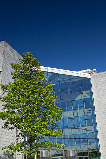 istock Modern office building exterior in Dublin 118394270