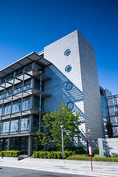 istock Modern office building exterior in Dublin 118394273