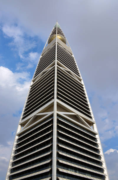 istock Al Faisaliah Center's facade, Saudi Arabia's first skyscraper, Riyadh, Saudi Arabia 1183943474
