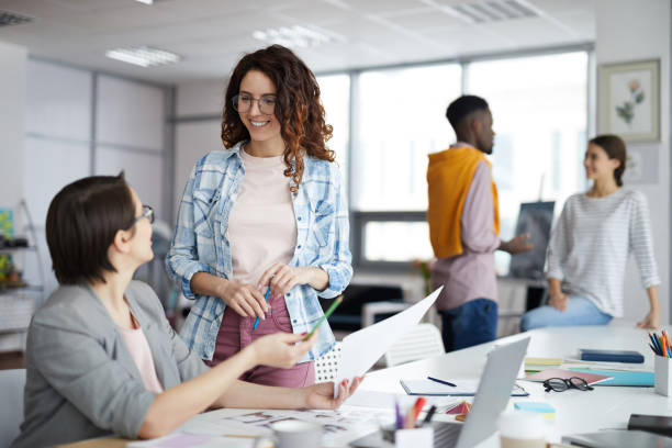 istock Creative Businesswoman Working in Office 1183945636