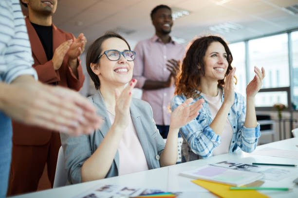 istock Business People Clapping in Meeting 1183945644