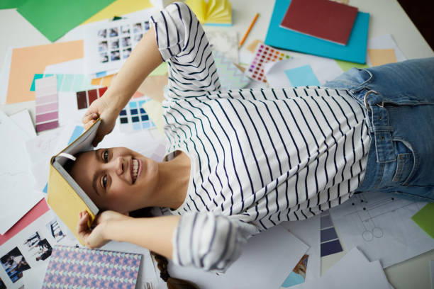 istock African-American Student Lying on Floor 1183945707