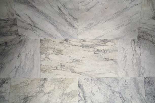 istock White and grey natural marble background 1183945967