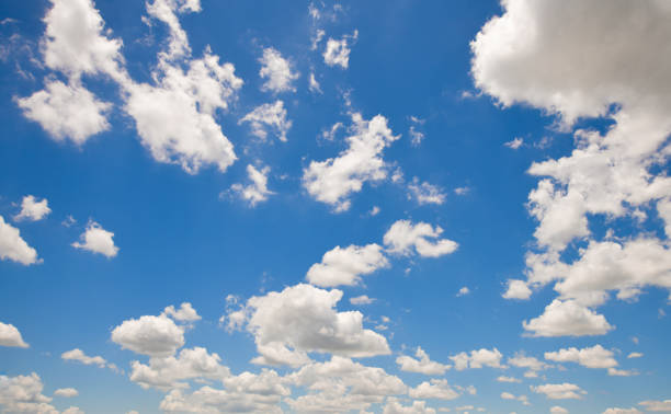 istock Aerial view dramatic sunset and sunrise sky nature background with white clouds 1183956106