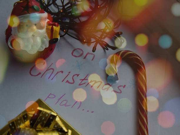 istock merry Christmas and plans for the coming year 1183965610