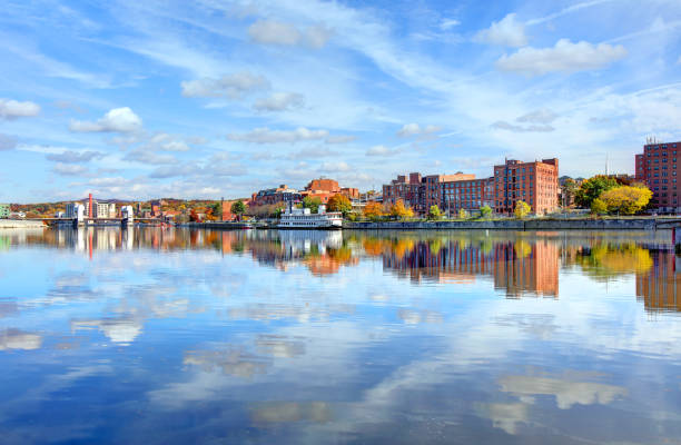 istock Troy skyline along the Hudson River 1183976299