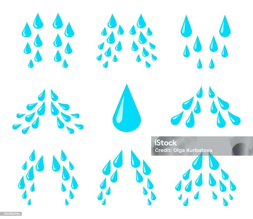 Phim Hoạt Hình Rơi Nước Mắt Khóc Giọt Nước Và Mồ Hôi Giọt Mắt Giọt ...