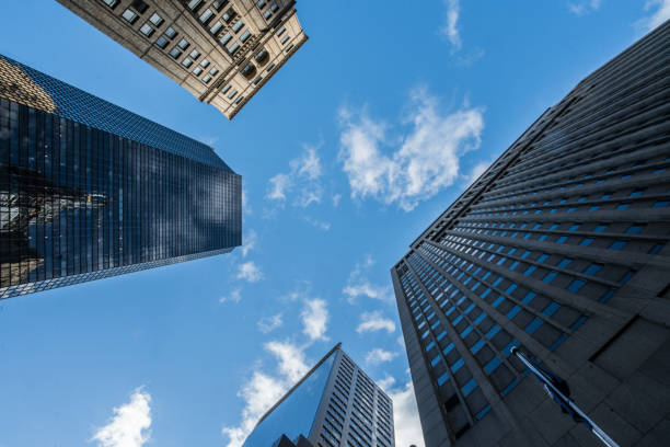 Manhattan Skyscrapers stock photo
