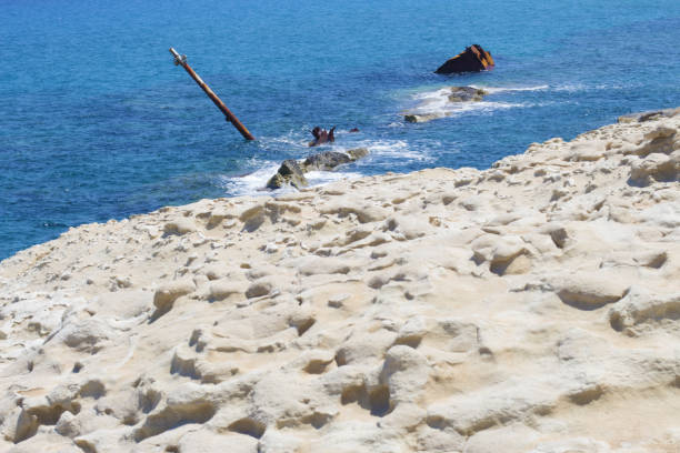istock Rusting shipwreck at Sarakiniko on Milos island, Cyclades Islands, Greece 1183990962